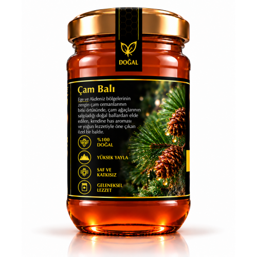 Süzme Çam Balı (Muğla) (850 GR)