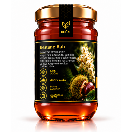 Süzme Kestane Balı (Kastamonu) (850gr)